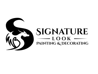 Signature Look Painting & Decorating logo design by Rossee