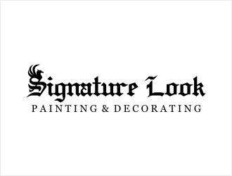Signature Look Painting & Decorating logo design by bunda_shaquilla