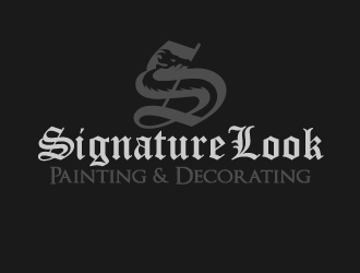 Signature Look Painting & Decorating logo design by dondeekenz
