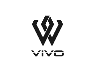 Vivo logo design by fastsev