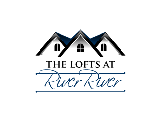 the lofts at River River logo design by torresace