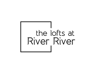 the lofts at River River logo design by serprimero