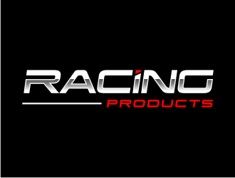 RACING PRODUCTS logo design by KQ5
