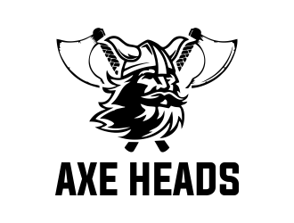 Axe Heads logo design by JessicaLopes