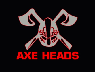 Axe Heads logo design by AamirKhan