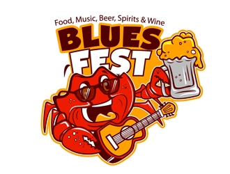 Interstate Blues Fest logo design by DreamLogoDesign