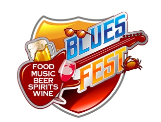 Interstate Blues Fest logo design by DreamLogoDesign
