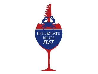 Interstate Blues Fest logo design by AamirKhan
