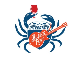 Interstate Blues Fest logo design by ozenkgraphic