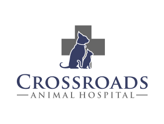 Crossroads Animal Hospital logo design by nurul_rizkon
