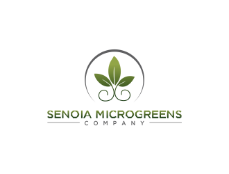 Senoia Microgreens Company logo design by oke2angconcept