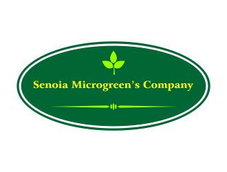 Senoia Microgreens Company logo design by ekitessar