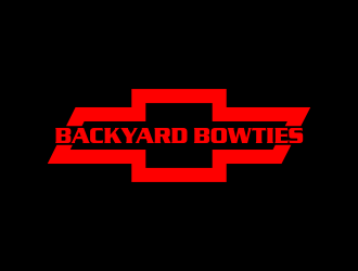 Backyard Bowties  logo design by oke2angconcept