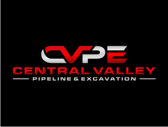 Central Valley Pipeline & Excavation (CVPE) logo design by Zhafir