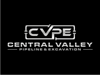 Central Valley Pipeline & Excavation (CVPE) logo design by Zhafir