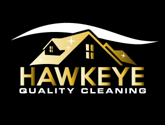 Hawkeye Quality Cleaning logo design by AamirKhan