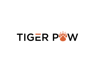 Tiger paw logo design by oke2angconcept