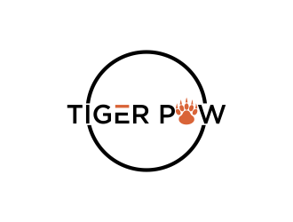 Tiger paw logo design by oke2angconcept