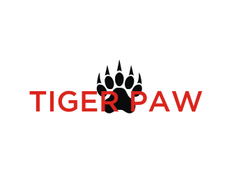 Tiger paw logo design by Diancox