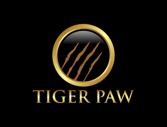 Tiger paw logo design by Kruger