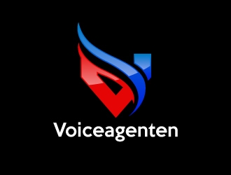 Voiceagenten logo design by AamirKhan