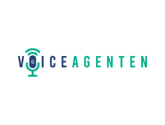 Voiceagenten logo design by jafar