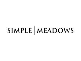 Simple Meadows  logo design by p0peye