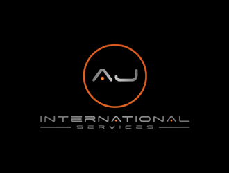 AJ International Services logo design by jancok