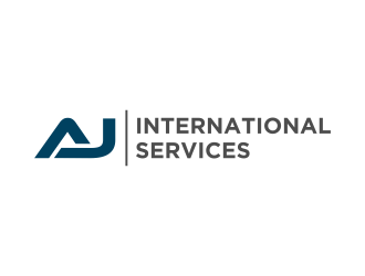 AJ International Services logo design by salis17