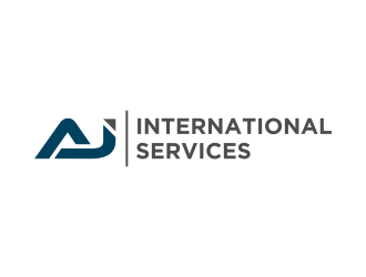 AJ International Services logo design by salis17