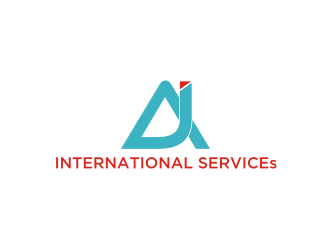 AJ International Services logo design by Diancox
