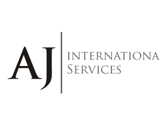 AJ International Services logo design by restuti