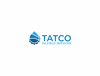 TATCO Oilfield Services logo design by Garmos