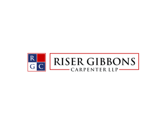 RISER GIBBONS CARPENTER LLP logo design by mbamboex