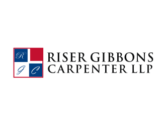RISER GIBBONS CARPENTER LLP logo design by logitec
