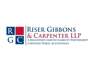 RISER GIBBONS CARPENTER LLP logo design by dibyo