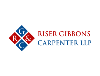 RISER GIBBONS CARPENTER LLP logo design by Girly