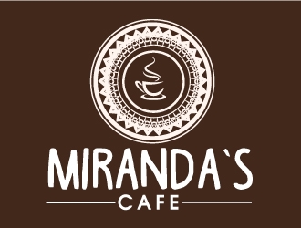 Mirandas Café logo design by AamirKhan