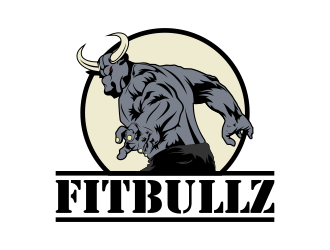 Fitbullz logo design by Kruger