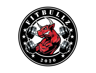 Fitbullz logo design by jm77788