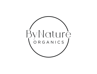 ByNature Organics logo design by mbamboex