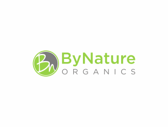 ByNature Organics logo design by luckyprasetyo