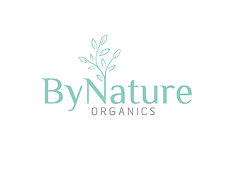 ByNature Organics logo design by 3Dlogos