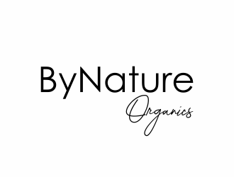 ByNature Organics logo design by Editor