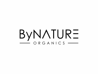 ByNature Organics logo design by Editor