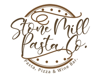 Stone Mill Pasta Co.  logo design by Dodong