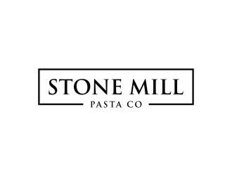 Stone Mill Pasta Co.  logo design by p0peye
