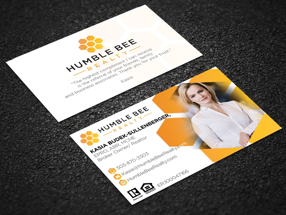 Humble Bee Realty logo design by aRBy