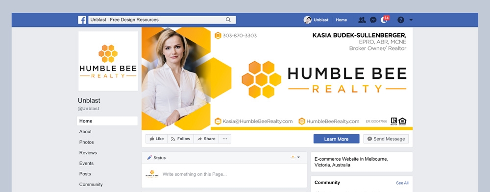 Humble Bee Realty logo design by aRBy