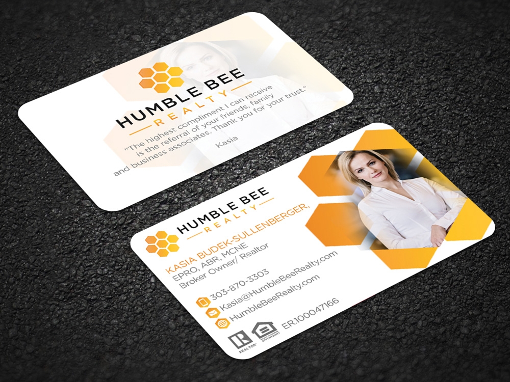 Humble Bee Realty logo design by aRBy